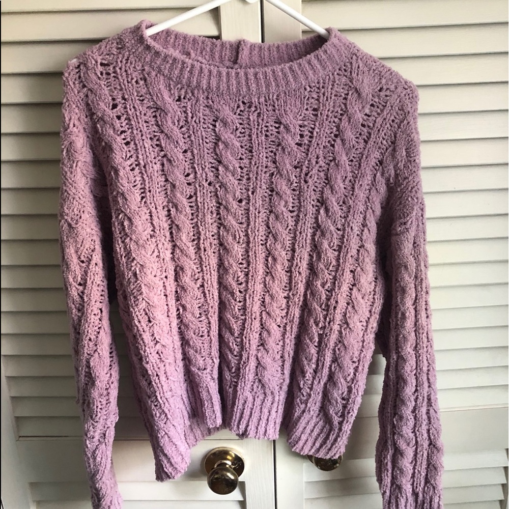 Purple American Eagle Sweater